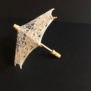 Small Venetian Lace Umbrella Purchased in Italy